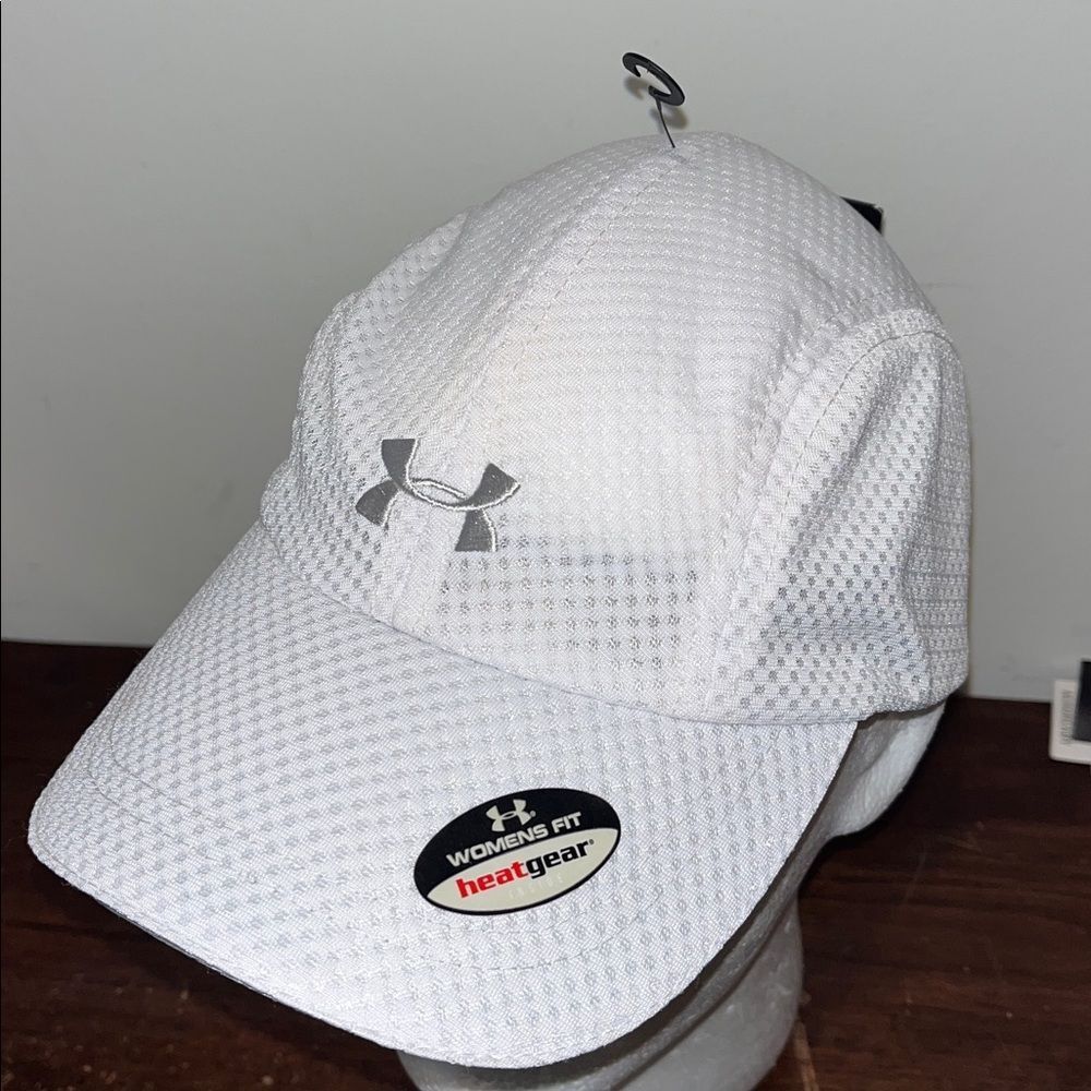 UA osfa under Armour WHITE NEW Yoga Gym Marathon Running Baseball golf cap hat